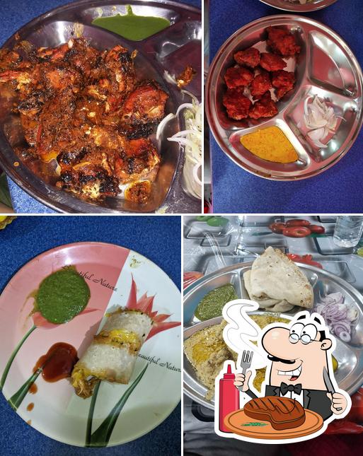 There’s a selection of dishes for meat lovers