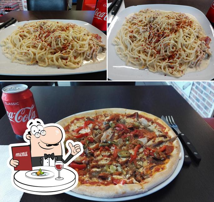 Еда в "Seher's Pizza & Grillbar"