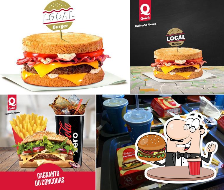 Essayez un hamburger à Quick