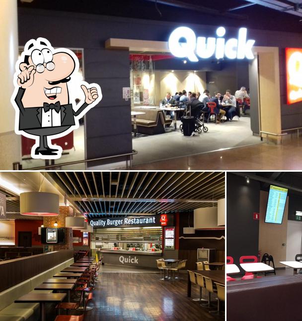 L'intérieur de Quick Zaventem