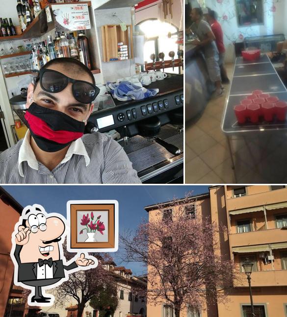 Questa è la foto che mostra la interni e esterno di Bar Stop