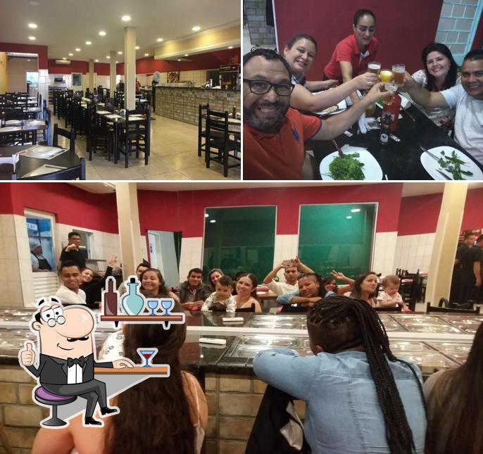 Veja imagens do interior do Gulas e Goles Churrascaria e Pizzaria