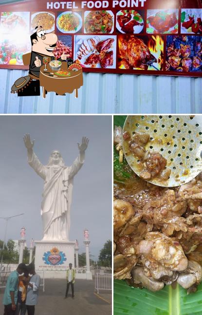 HOTEL FOOD POINT is distinguished by food and wedding