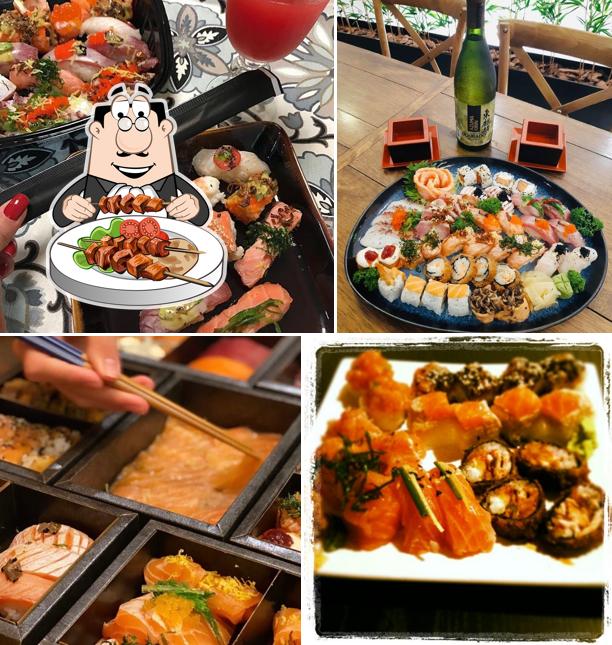Comida em Nagarê Sushi