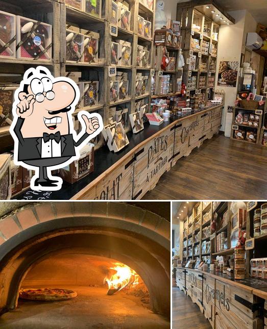 L'intérieur de Pizza Flamm Laurent