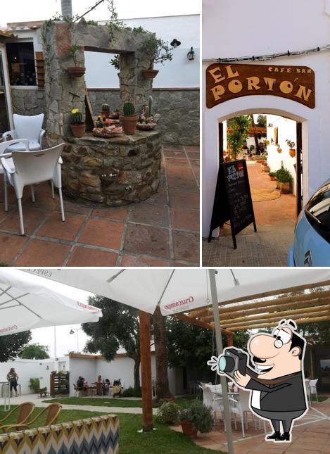 Look at the picture of Café Bar El Portón