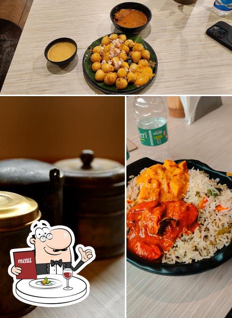 Food at Bisi Bisi South Indian Hitech City