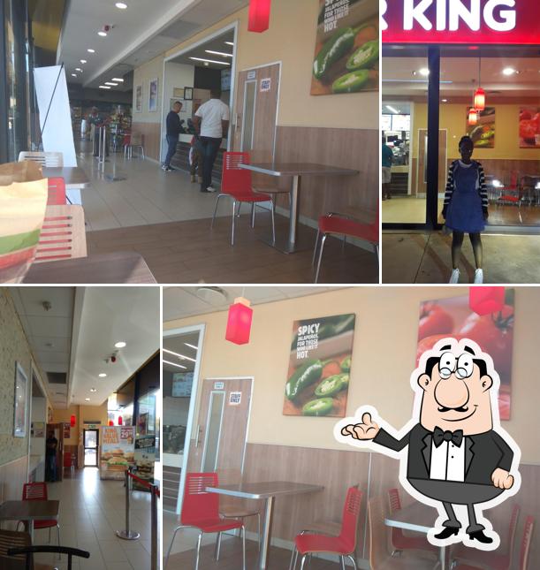 L'intérieur de Burger King Sasol Malanshof (Halaal)