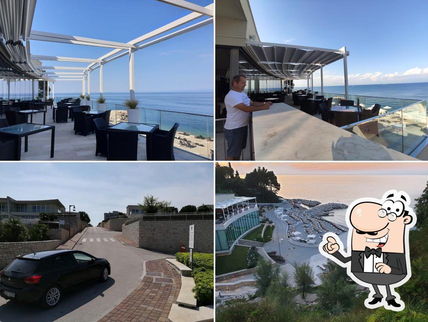 Gli esterni costituiscono una caratteristica importante di Restaurant Kanova