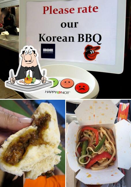 This is the image displaying food and interior at TAKO Korean BBQ