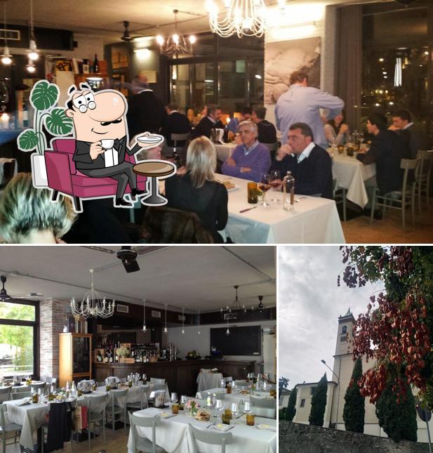 Dai un’occhiata alla immagine che raffigura la interni e esterno di Battipalo ristorante