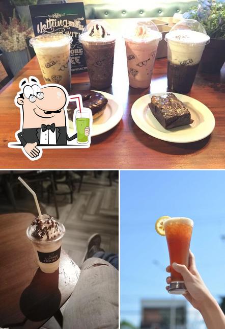 Try out different drinks offered by Coffee Project Scape Building