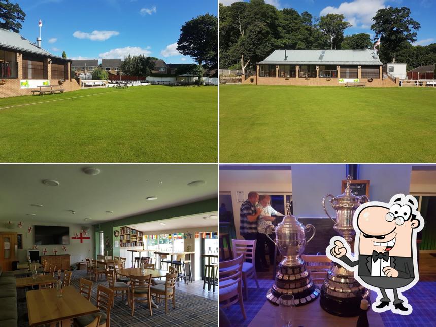 El interior de New Farnley Cricket Club