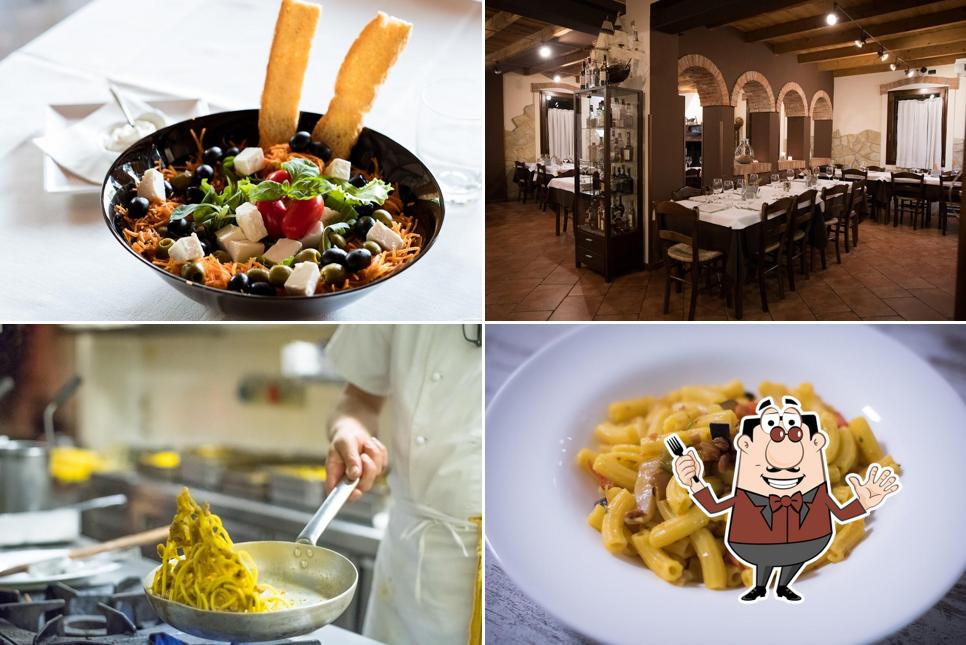 Cibo al Trattoria Al Moraro