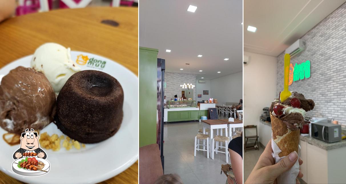 Sorvete em Dona Muu Gelato e Café