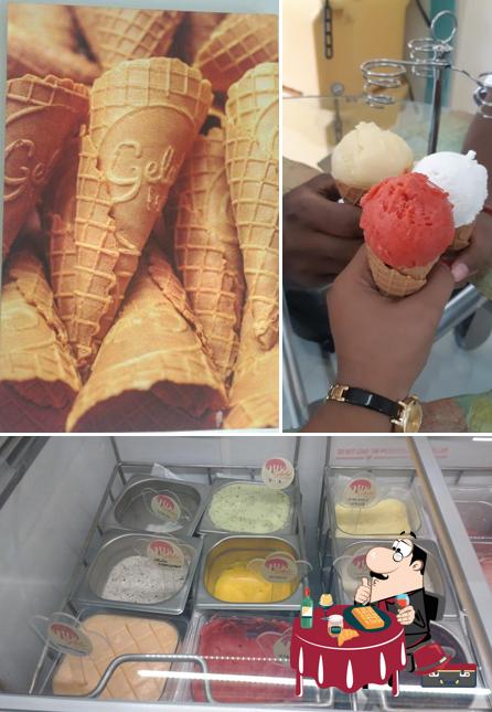Gelato Factory Auroville provides a selection of desserts