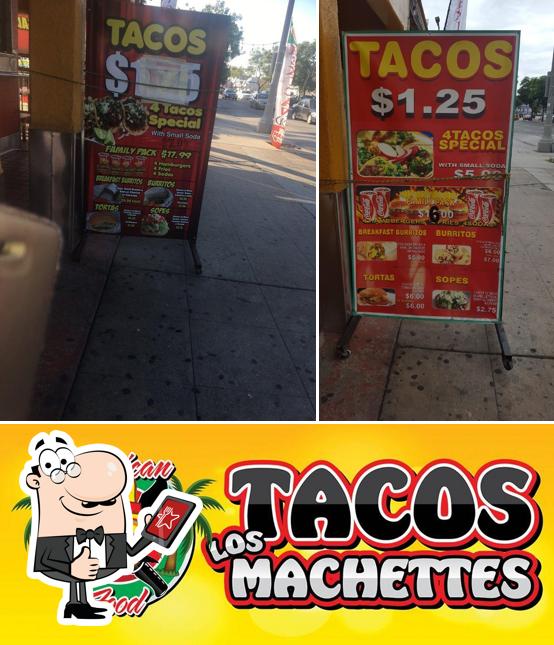 Tacos Los Machettes in Los Angeles Restaurant menu and reviews