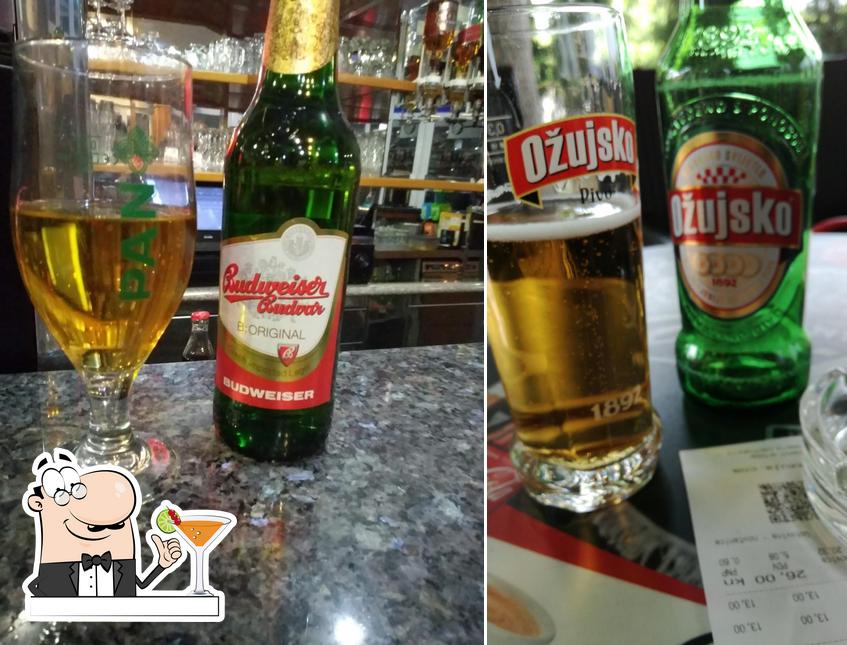Prenditi un drink dal menu