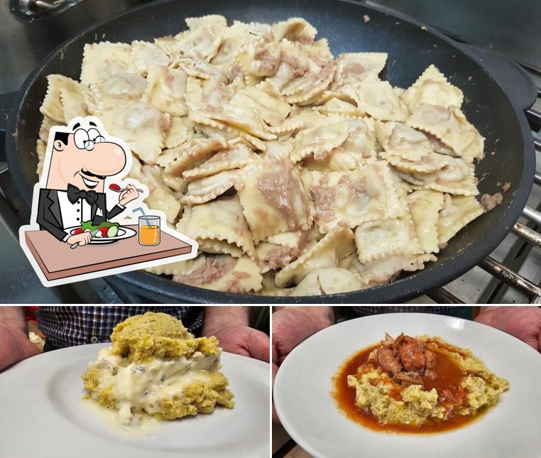 Platti al Osteria del Vecio Alpin
