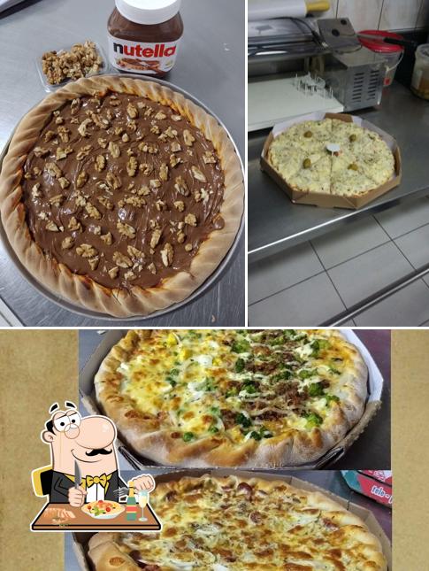 Comida em Pizzaria Nota 10