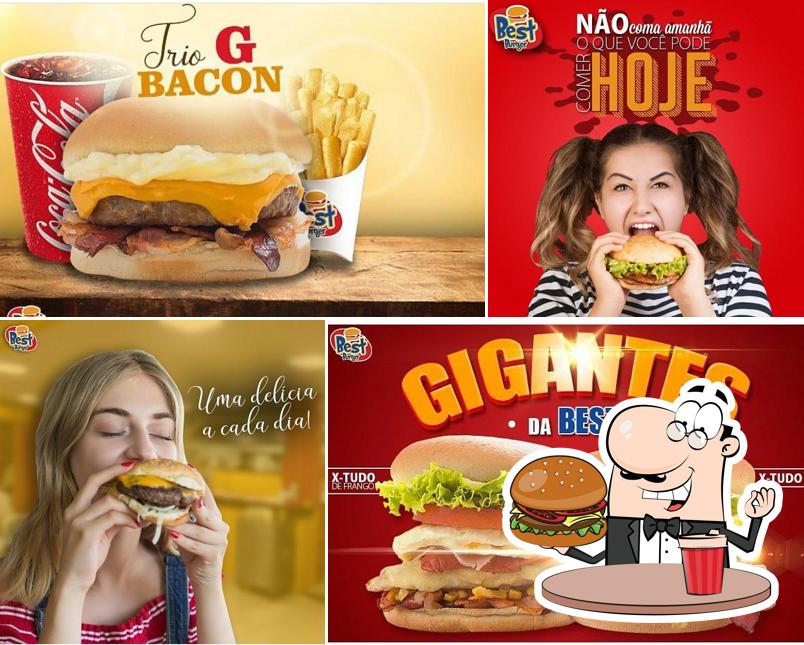 Peça um hambúrguer no Best Burger