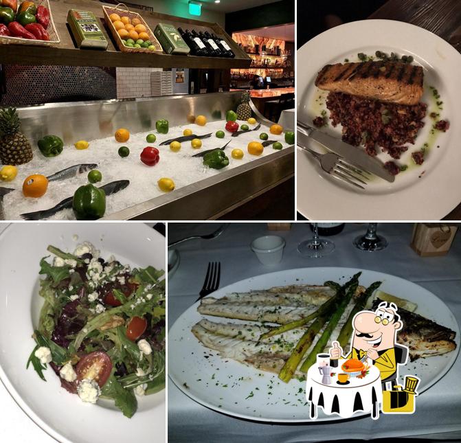 Barka Mediterranean Seafood & Steak in Mountain Lakes Restaurant menu
