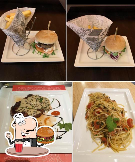 Essayez un hamburger à Restaurant-DRAWDE by Fun-City Pétange