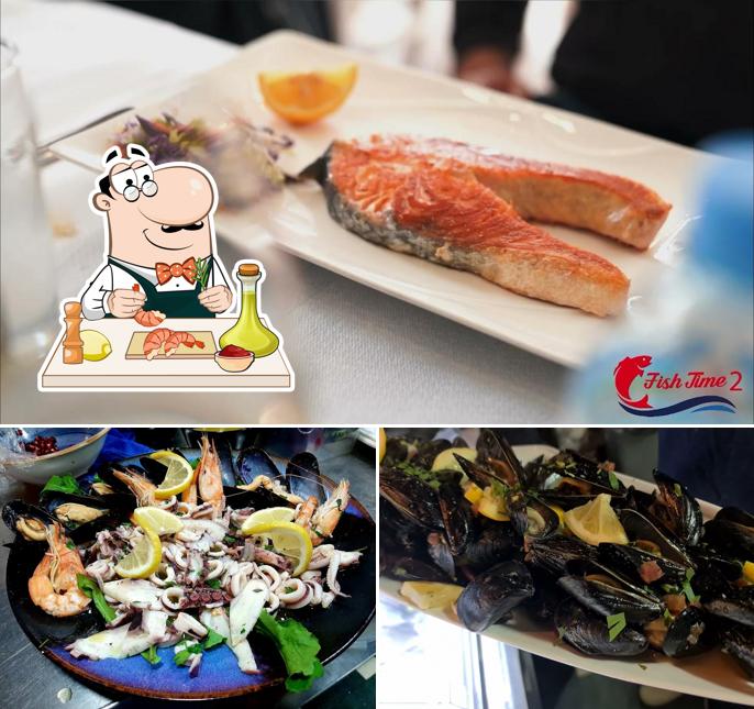Commandez des fruits de mer à Fish Time, Komuna e Parisit