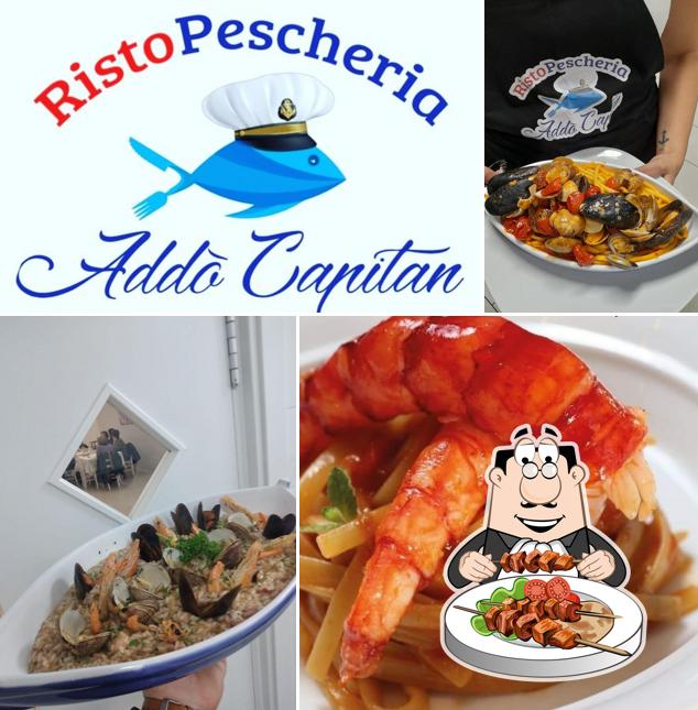 Platti al Ristopescheria Addó Capitan