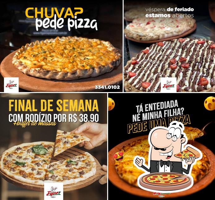 Experimente diversos tipos de pizza