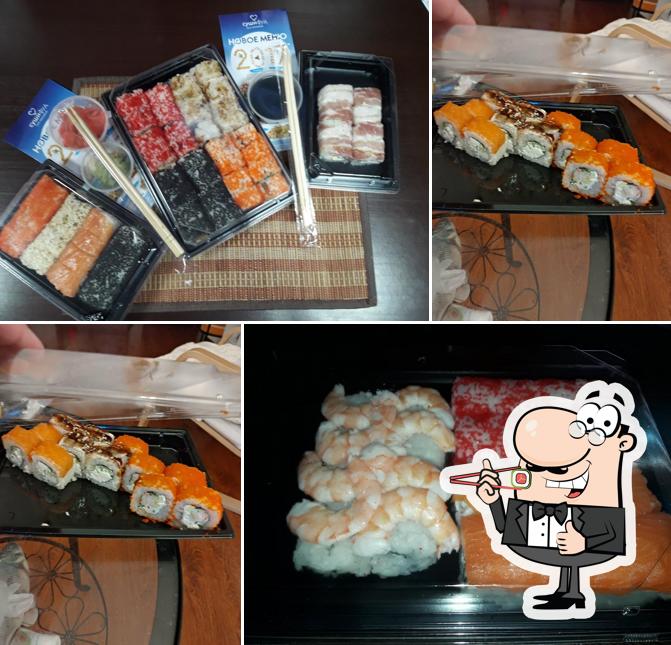 Commandez différentes options de sushi