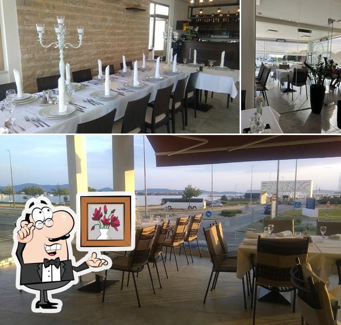Gli interni di Francesco Restaurant