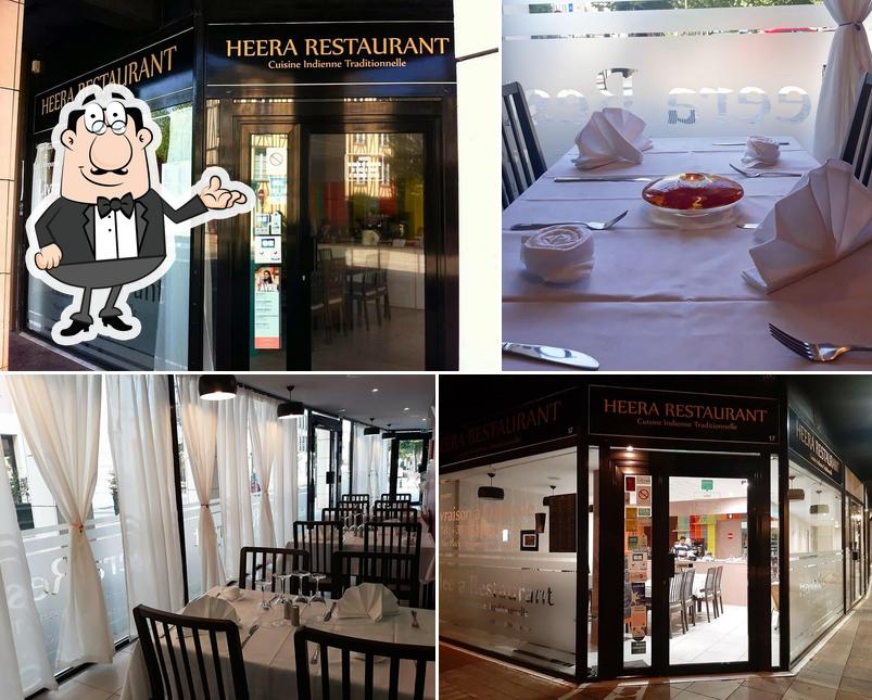 L'intérieur de Heera Restaurant