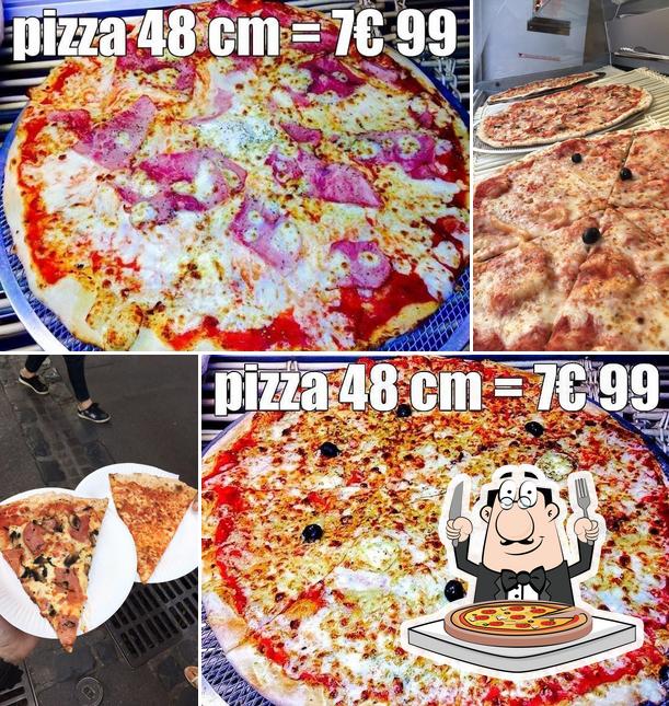 Choisissez des pizzas à La Crise Pizza