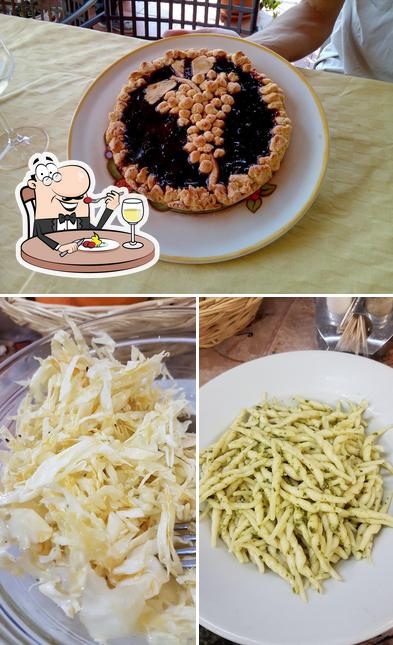 Cibo al Trattoria Agogliati
