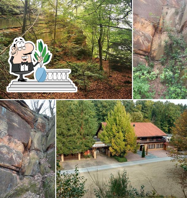 Elegantes Canyon Bad Bentheim Ebenbildnull