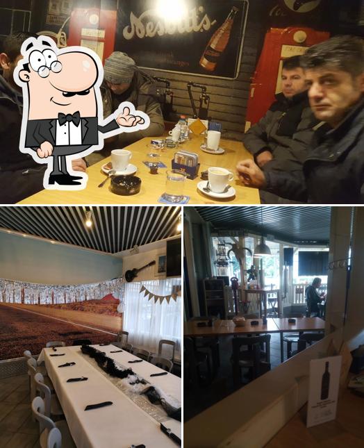 Gli interni di Trucker Restaurant Bar