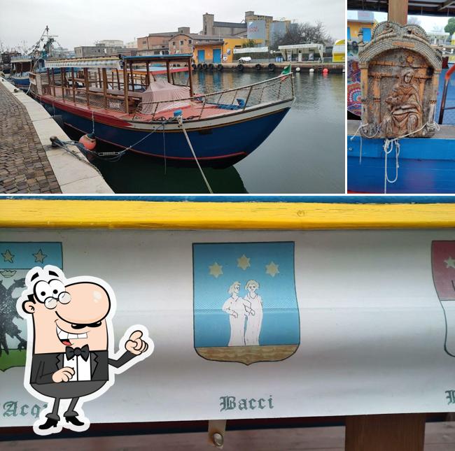 Gli esterni di Acquamarina - navigare per Chioggia