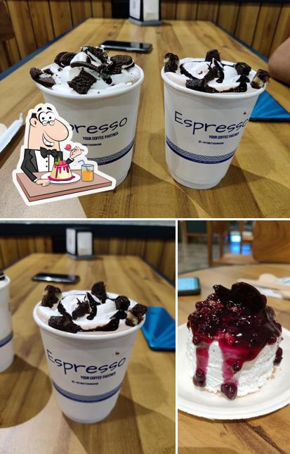 Espresso by Mr.Tea Cafe group offers a number of desserts