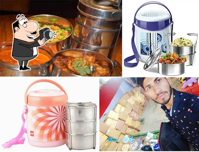 Here's a pic of GKK Tiffin Service