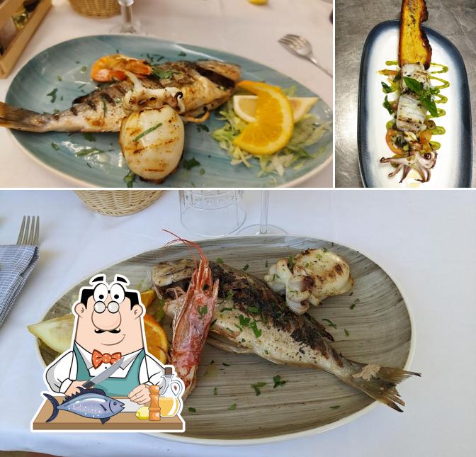 Salmone grigliato al Serafino