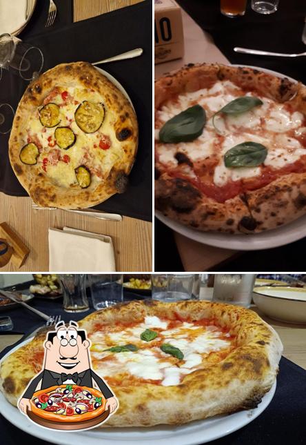 A La Distilleria, puoi goderti una bella pizza