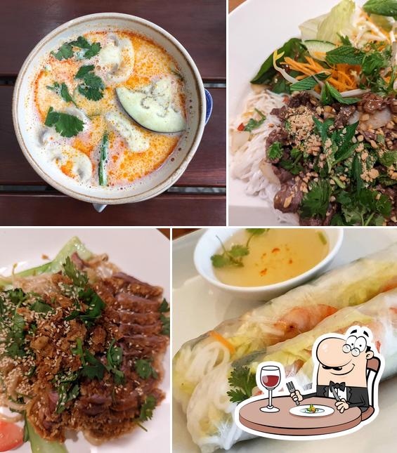 Essen im Lac Viet - Asiatische Spezialitäten