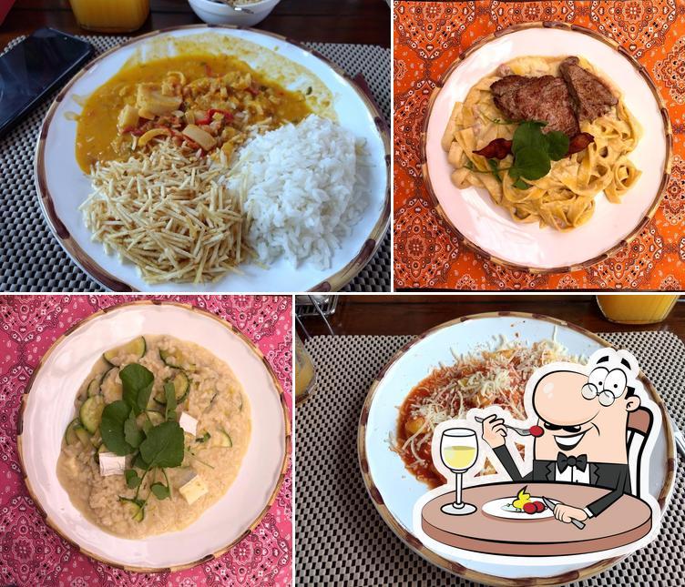 Platos en Manda Café - Restaurante