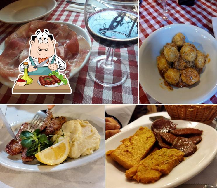 Choisissez des repas à base de viande à Osteria Al Vecchio Stallo