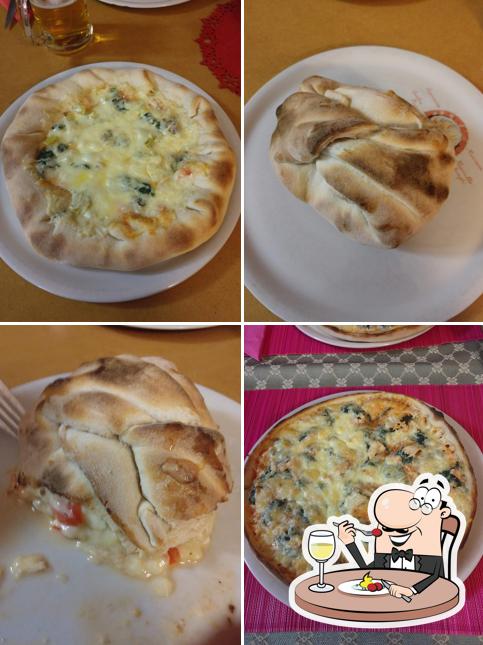 Essen im .Pizzeria Italia