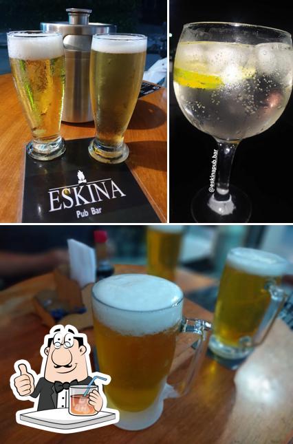 Escolha uma bebida do menu