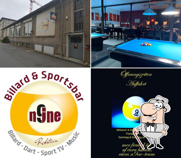 Gli esterni di n9ne Billard & Sportsbar