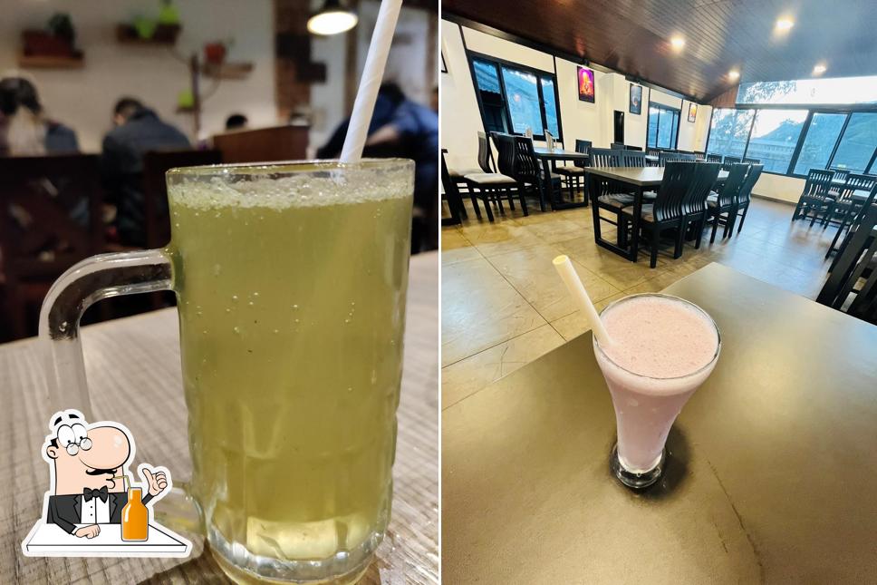 Enjoy a beverage at Garage Kitchen