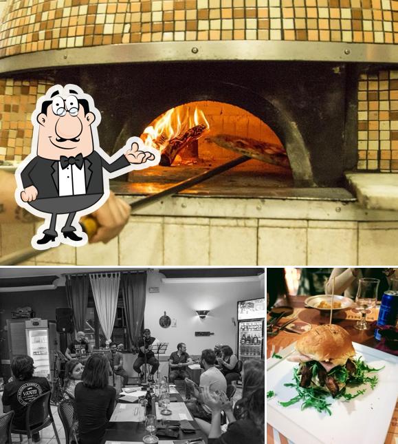 Tra le varie cose da Jipsy's House - Osteria Pizzeria si possono trovare la interni e cibo